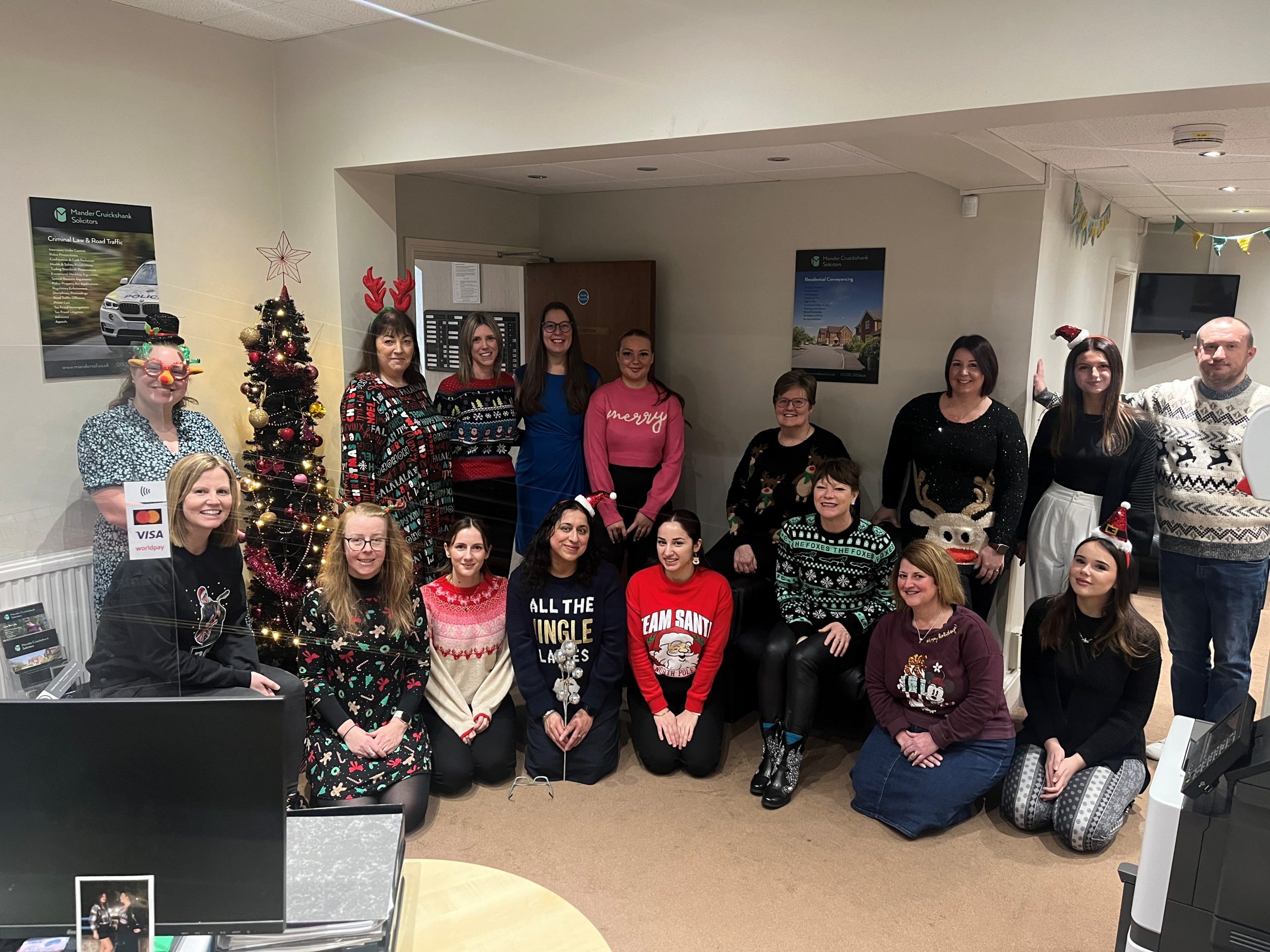 Christmas Jumper Day 2024 Mander Cruickshank Solicitors ¦ Coalville